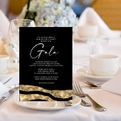 Invitation Gala Gold Layers