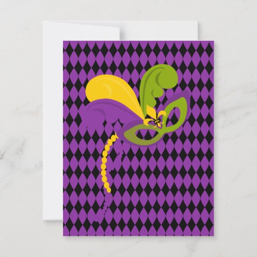 Invitation Gala Masquerade (Dos)