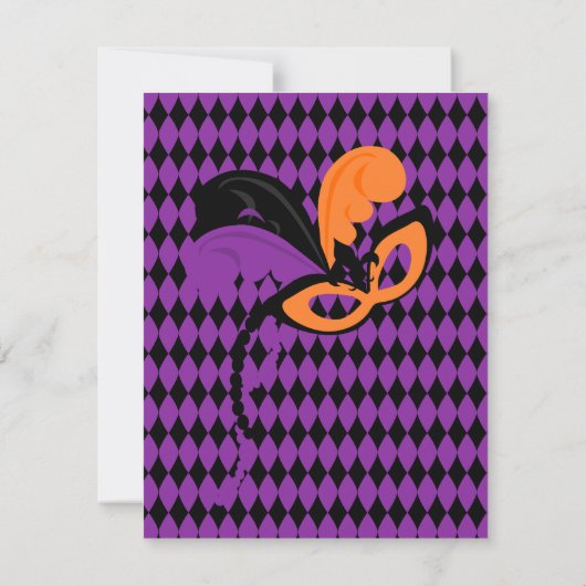 Invitation Gala Masquerade (Dos)