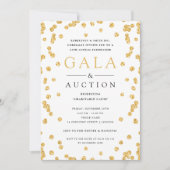 Invitation Gala officiel d'entreprise et Parties scintillant  (Devant)