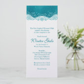 Invitation Gala Snowflake d'hiver collecte de fonds Corporate (Debout devant)