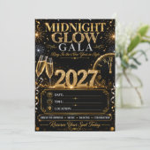 Invitation Galas de la Lumière de Minuit (Debout devant)
