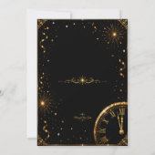 Invitation Galas de la Lumière de Minuit (Dos)