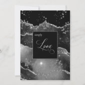 Invitation *~* Galaxie céleste spatiale Cosmos Nebula Mariage (Devant)