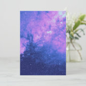 Invitation Galaxie rose     (Debout devant)