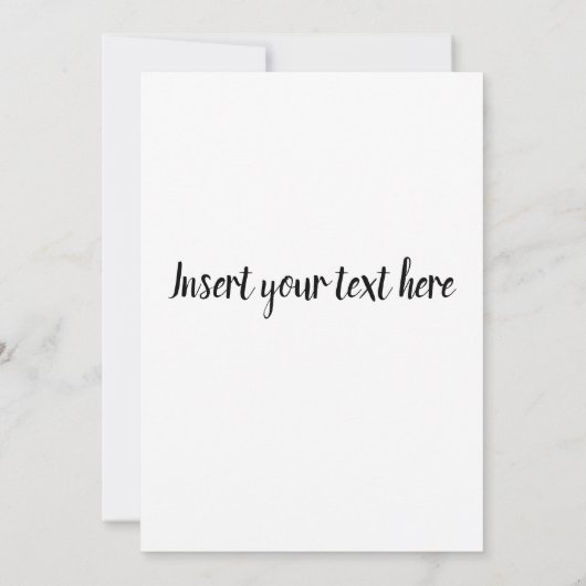 Invitation Galaxie rose     (Dos)