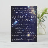 Invitation Galaxies (Debout devant)