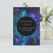 Invitation Galaxy (Debout devant)