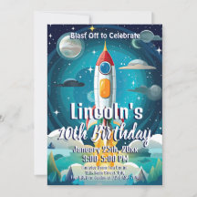 Galaxy Astronaut Navette spatiale Rocketship Anniv