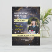 Invitation Galaxy Class of 2025 Ceremony Invite (Debout devant)