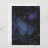 Invitation Galaxy Planet Astronaut moon birthday (Dos)