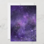 Invitation Galaxy Space Birthday | Planetarium Cosmic Party (Dos)