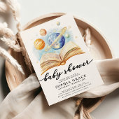 Invitation Galaxy Storybook Baby shower Whimsical
