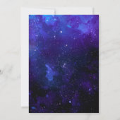 Invitation Galaxy Wedding Seating Chart | Cosmic Night Sky  (Dos)