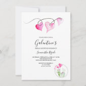 Invitation Galentines Fête des mariées à thème (Devant)