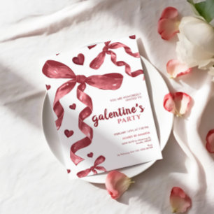 Invitation Galentines Filles