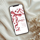 Invitation Galentines Filles