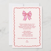 Invitation Galentines Paint and Sip Girls Valentines Party (Dos)