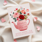 Invitation Galentine's Tea Party & Brunch Valentine's