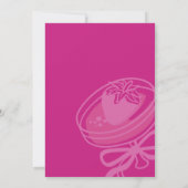 Invitation Galentin's Day Night Out Pink Strawberry Cocktail  (Dos)