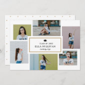 Invitation Galerie Branchée Modifiable Couleur Photo Remise d (Devant / Derrière)