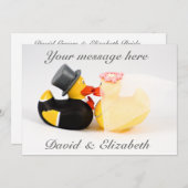 INVITATION GALERIE DE DESIGNS DE MARIAGE (Devant / Derrière)