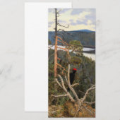 Invitation Gallen-Kallela - Grand pic noir 1894 (Devant / Derrière)