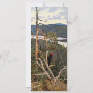 Invitation Gallen-Kallela - Grand pic noir 1894