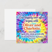 Invitation Gamer Wedding (Devant / Derrière)