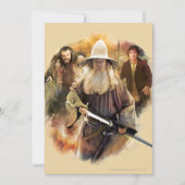 Invitation Gandalf, THORIN OAKENSHIELD™ & BILBO BAGGINS™ (Devant)