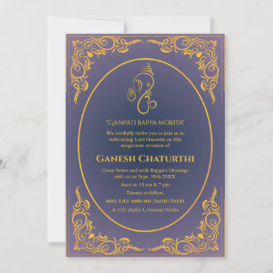Invitation Ganesh Chaturthi Puja
