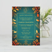 Invitation Ganesh Chaturthi Puja (Debout devant)