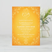 Invitation Ganesh Chaturthi Puja (Debout devant)