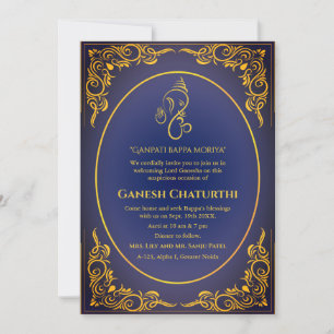 Invitation Ganesh Chaturthi Puja