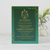 Invitation Ganesh Chaturthi Puja (Debout devant)