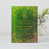 Invitation Ganesh Chaturthi Puja (Debout devant)