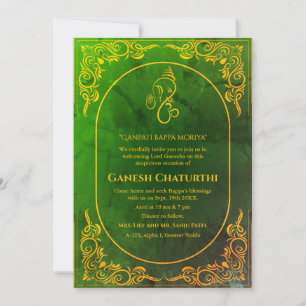 Invitation Ganesh Chaturthi Puja