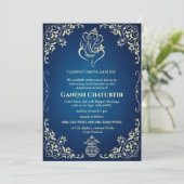 Invitation Ganesh Chaturthi Puja (Debout devant)