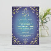 Invitation Ganesh Chaturthi Puja (Debout devant)