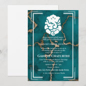 Invitation Ganesh Chaturthi Puja (Devant / Derrière)