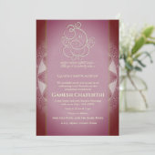 Invitation Ganesh Chaturthi Puja (Debout devant)