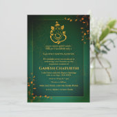 Invitation Ganesh Chaturthi Puja (Debout devant)