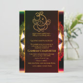 Invitation Ganesh Chaturthi Puja (Debout devant)