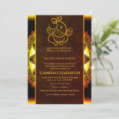 Invitation Ganesh Chaturthi Puja (Debout devant)