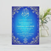 Invitation Ganesh Chaturthi Puja (Debout devant)