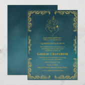 Invitation Ganesh Chaturthi Puja (Devant / Derrière)