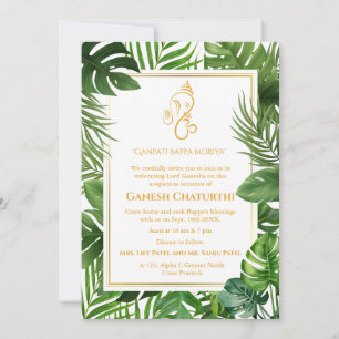 Invitation Ganesh Chaturthi Puja