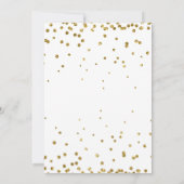 Invitation Garçon 1er anniversaire WILD ONE Gold Foil Crown C (Dos)