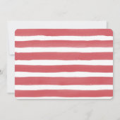 Invitation Garçon America Baby Shower Jack et Jill (Dos)