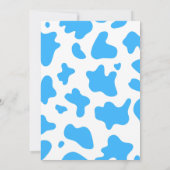 Invitation garçon Arrondi Premier Rodéo 1ère fête Anniversair (Dos)